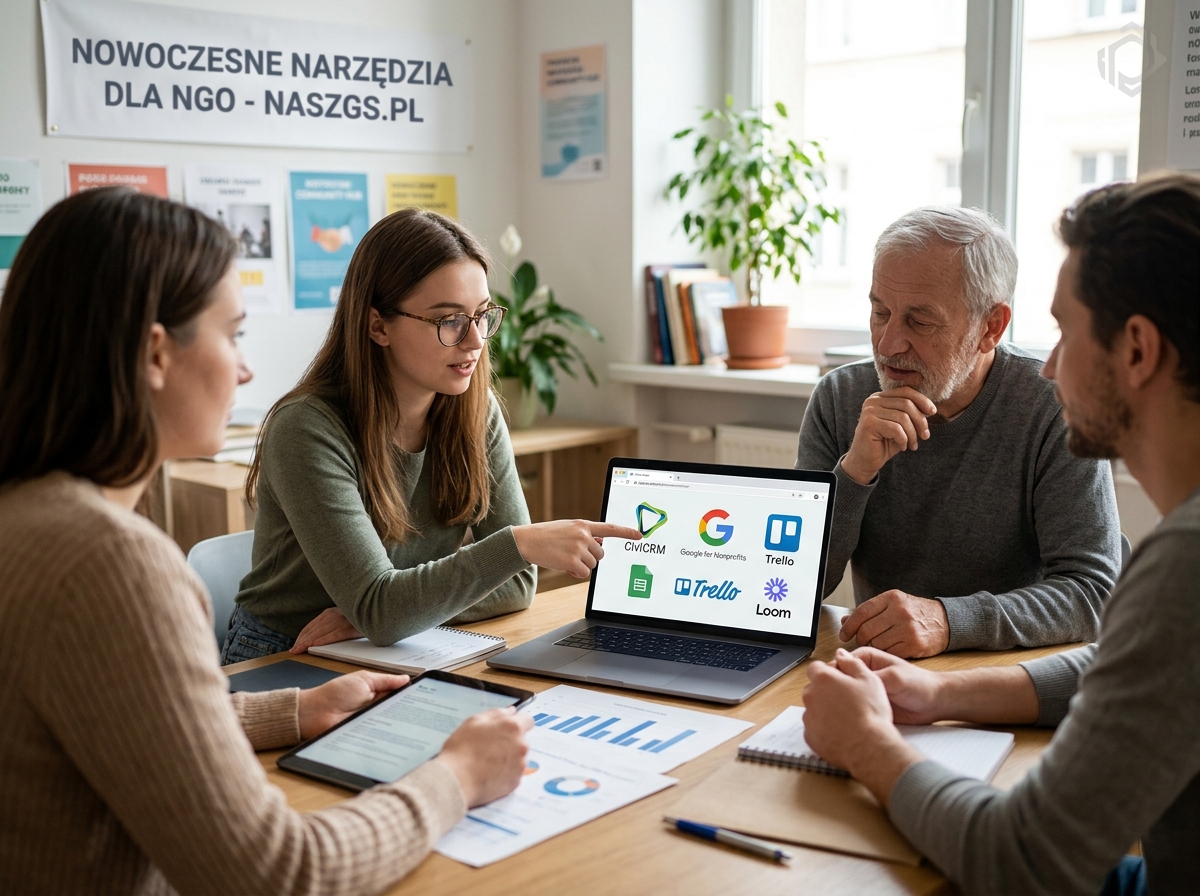 Darmowe narzędzia IT dla NGO w 2026 roku &mdash; co, gdzie i dla kogo